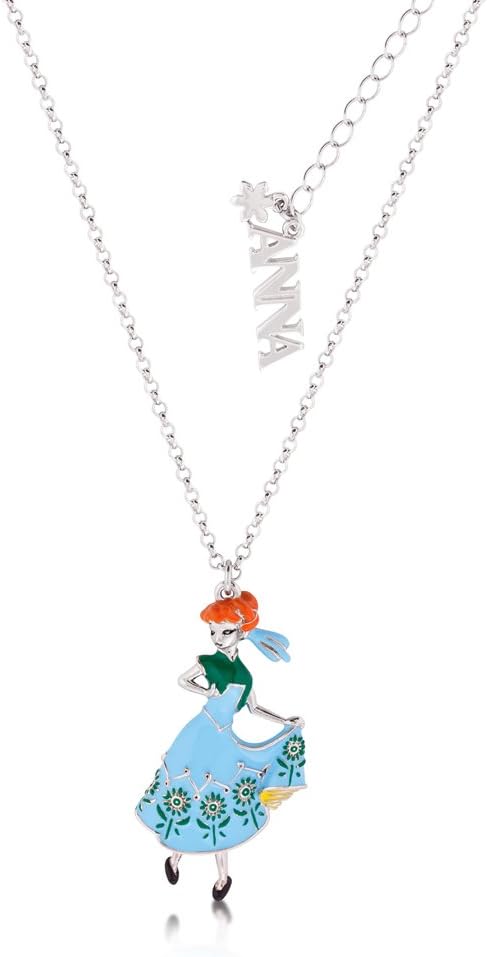 Disney Couture Frozen Princess Anna Pendant Necklace