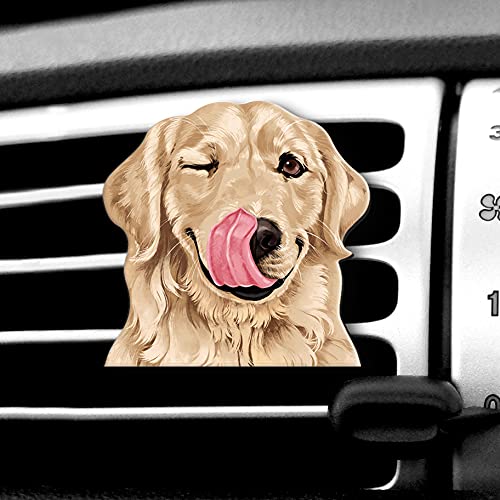 WIRESTER Winking Golden Retriever