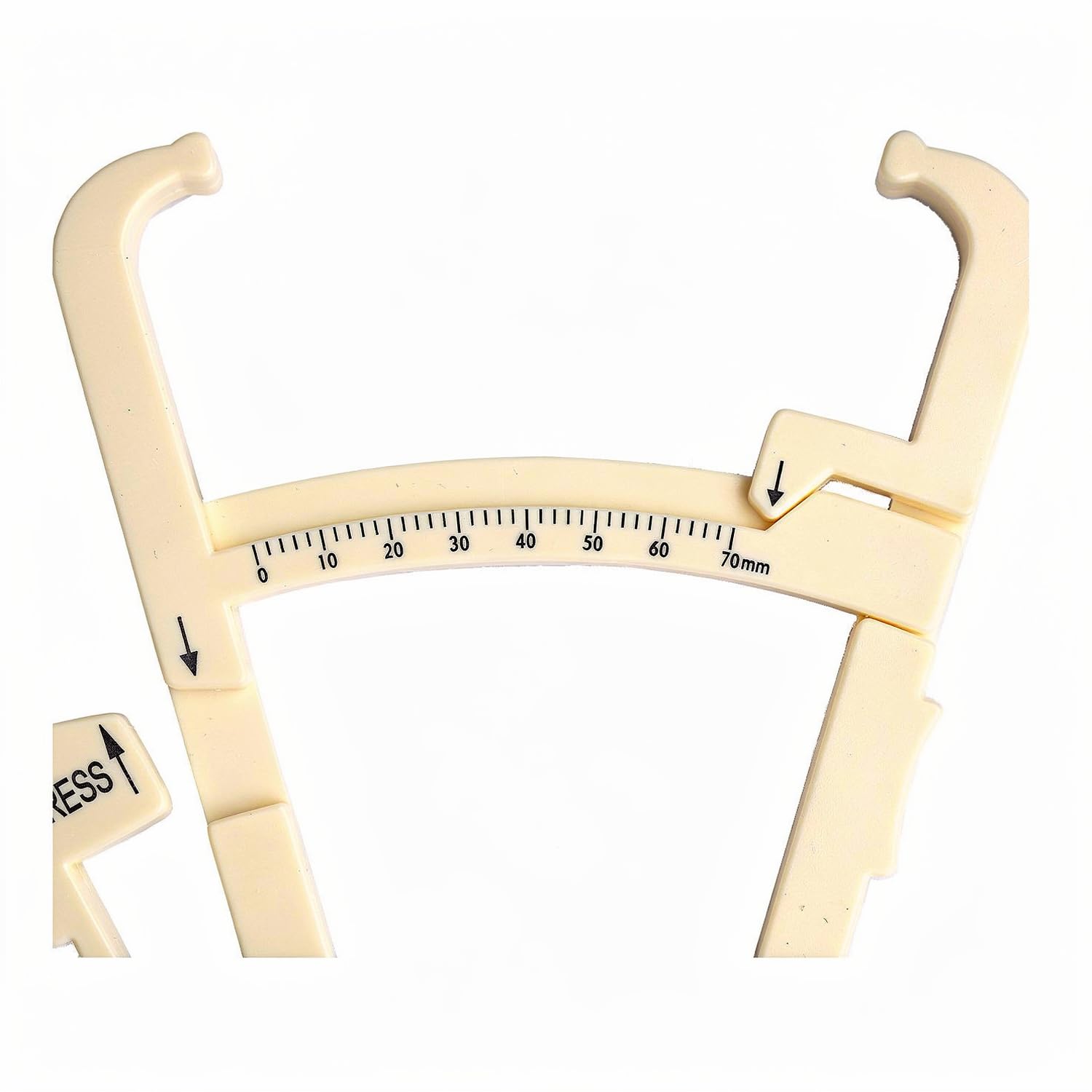 NVF Body Fat Calipers for Accurately Handheld BMI Body Fat Measurement Device Measuring Tool with Percentage Measure Charts for Men and Women 4