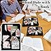 Resurhang 8 Set Blind Date with a Book Gift Box Supplies Kits Excluding Books Book Club Gifts Bulk for Women Book Lovers Bookish Gifts Librarian Readers Gifts for Teachers Friends Men (Black)