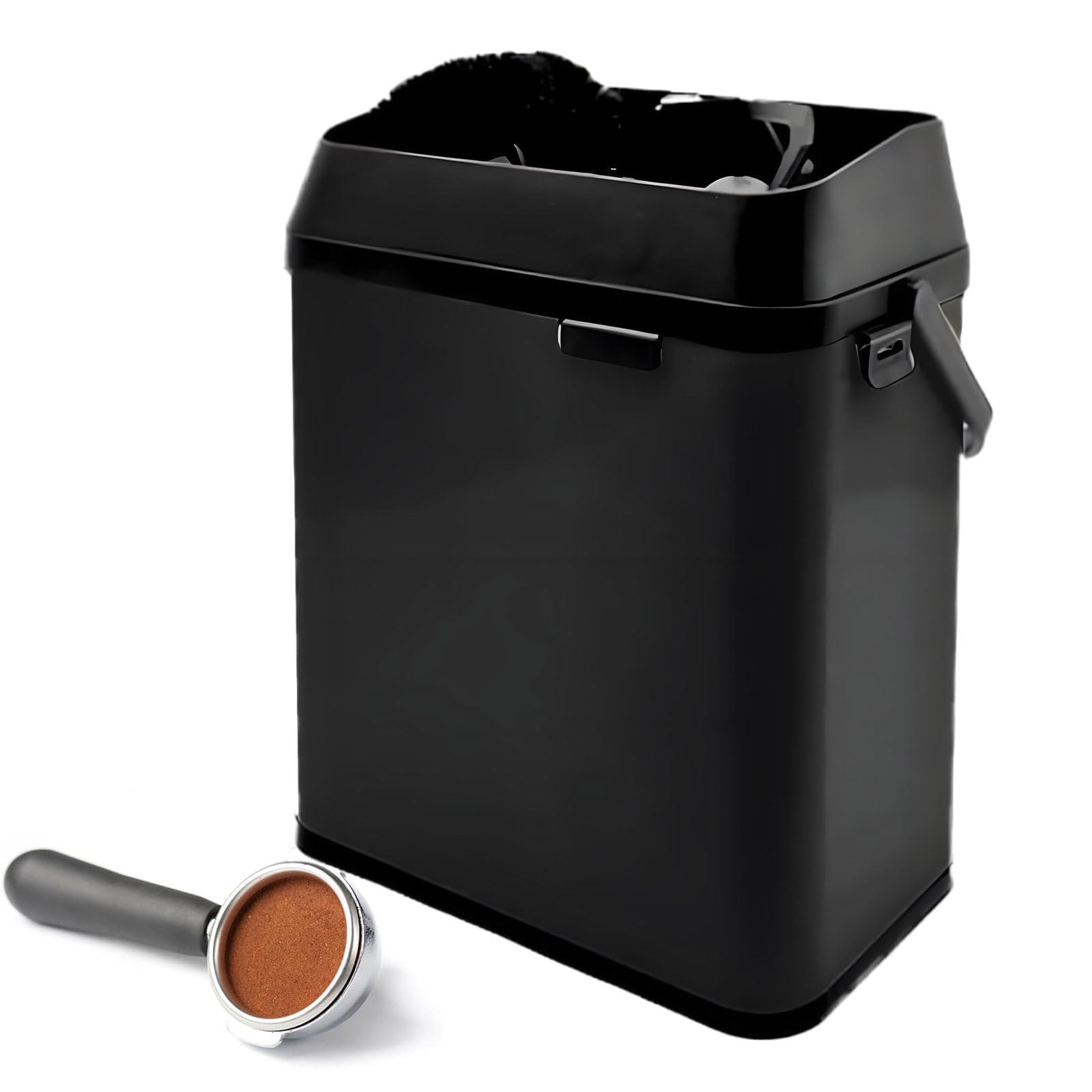 Kit de limpieza de portafiltros de café con raspadores y cepillo, múltiples métodos de instalación para el hogar y cafeterías