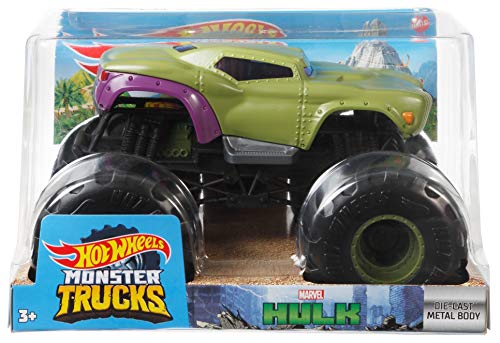 Hot Wheels Monster Trucks 1:24 Scale Die-Cast Assortment for Kids Age 3 4 5 6 7 8 Years Old, Great Birthday Gift Toy… – Bild 6