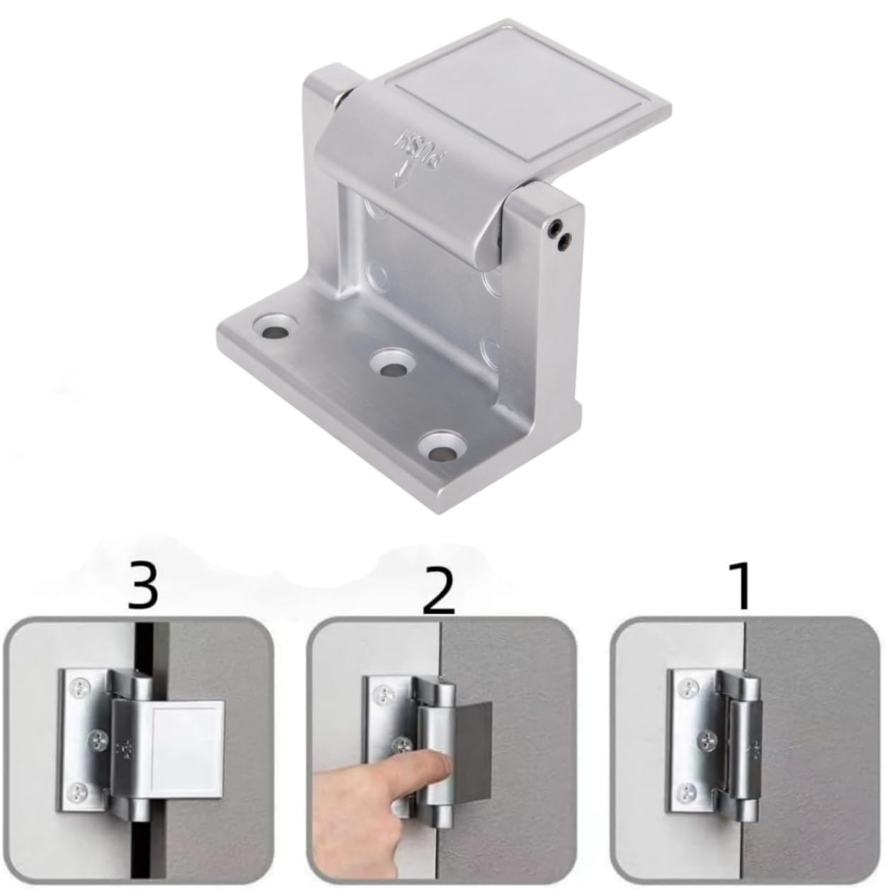 Confezione da 4 serrature per porte a battente per la privacy, serrature di sicurezza per hotel, chiavistello per porte a battente extra alto per la casa