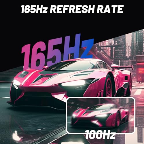 34" Curved 165Hz Gaming Monitor, 3440x1440, FreeSync - Black - Image 3