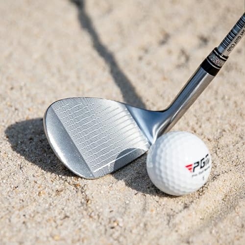 PGM Rechtshänder-Keil – 72 Grad Premium Sand Wedge, Lob Wedge für Männer & Frauen – CNC Textured – Bunker Buster Escape Bunkers und Save Strokes Around The Green-High Loft Golf Club