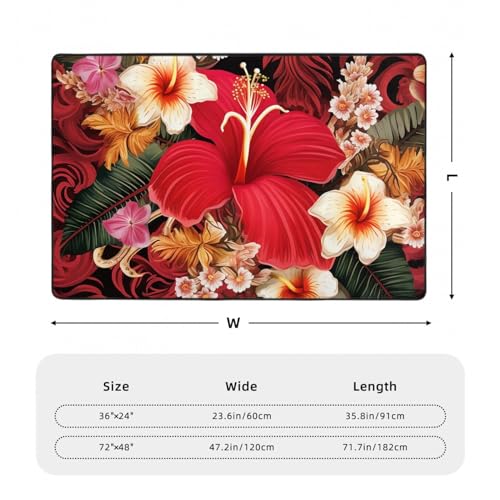 Tapis absorbant grand format lavable avec dossier antidérapant robuste