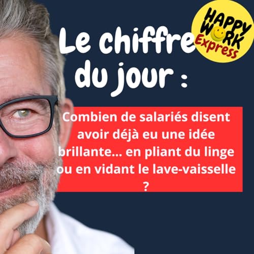 Page de couverture de #2510- Combien de salariés disent avoir déjà eu une idée brillante… en pliant du linge ou en vidant le lave-vaisselle ?