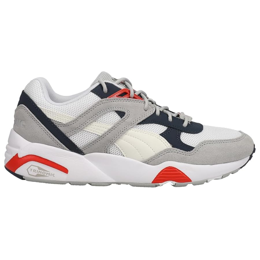 PUMA Mens R698 Classic Lace Up Sneakers Scarpe Casual - Grigio, Bianco,  Grigio, bianco., 41 EU : Amazon.it: Moda