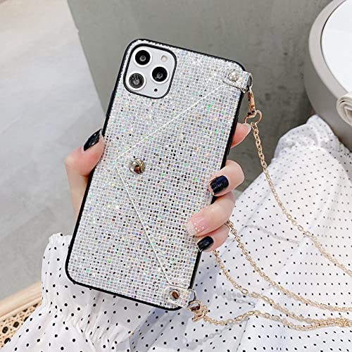 Coque iPhone XR avec chaîne en métal pour ne plus jamais faire tomber son téléphone