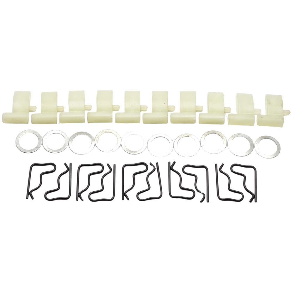 Juego de 30 Arandelas de Resorte for trinquete de Arranque, Compatible con motosierras de hormigón FS55, BG55, BG85, BG65, FS45, TS400, TS410 y TS420. Piezas de jardín