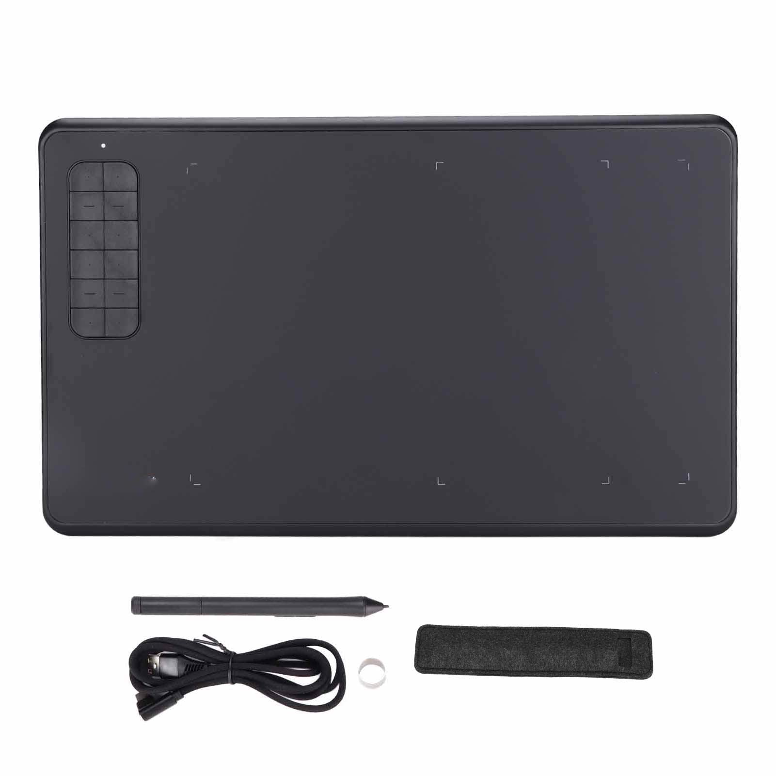 Yosoo Health Gear Tableta Gráfica, 5080LPI Resolución 8192 Niveles