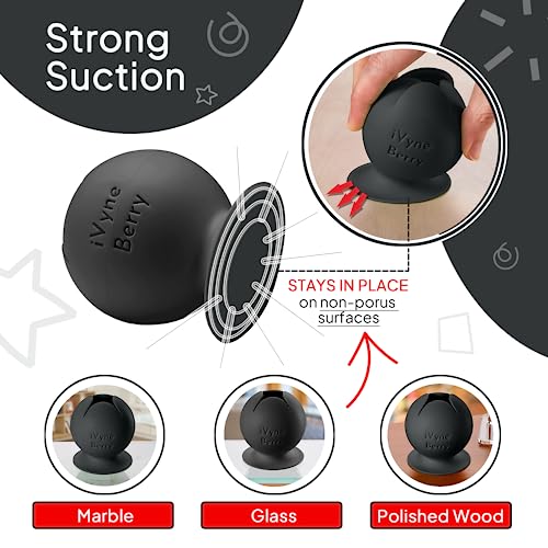 image for iVyne Berry Suctioned Vinyl Weeding Scrap Collector & Holder for Weedi