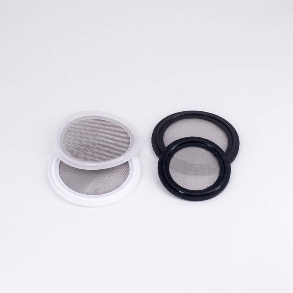 10 20 40-80 100 150 200 300 300Mesh ekran 1,5" 2" 3" 4" Tri Clamp silikonowy PTFE EDPM Uszczelka pasek sanitarny Homebrew-91mm OD(3inch TC), FKM, 300 Mesh