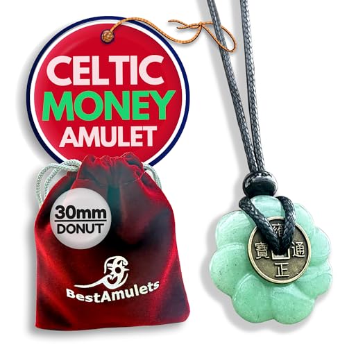 _ubL[Pg[^Xh[icƕRCA~bglbNX - 30mm K^ƕی΃y_g - Xs`AŃ|WeBuȃGlM[WG[Mtg jp, 30mm Lucky Coin and Celtic Lotus Gem