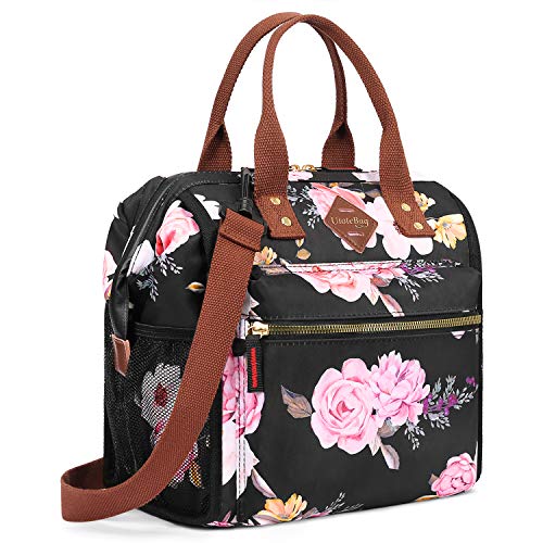 UTOTEBAG Insulated Lunch Bag Leak Proof Lunch Box Thermal Lunch Tote with Removable