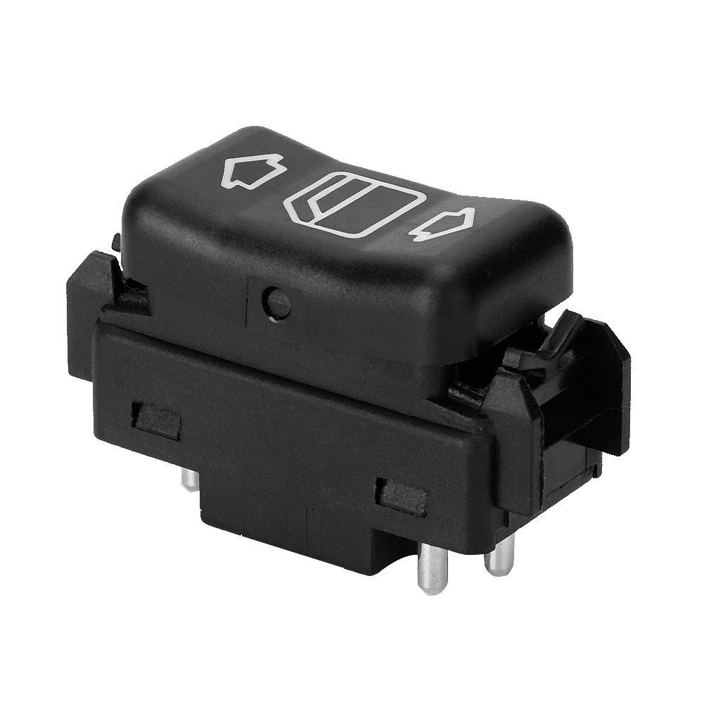 1248204610kz + Hlyjoon 1248204610KZ Interruttore di controllo alzacristalli per auto 1248204610 Interruttore singolo elettrico automatico Interruttore di controllo Pulsante per 190 260 300 350 420 560