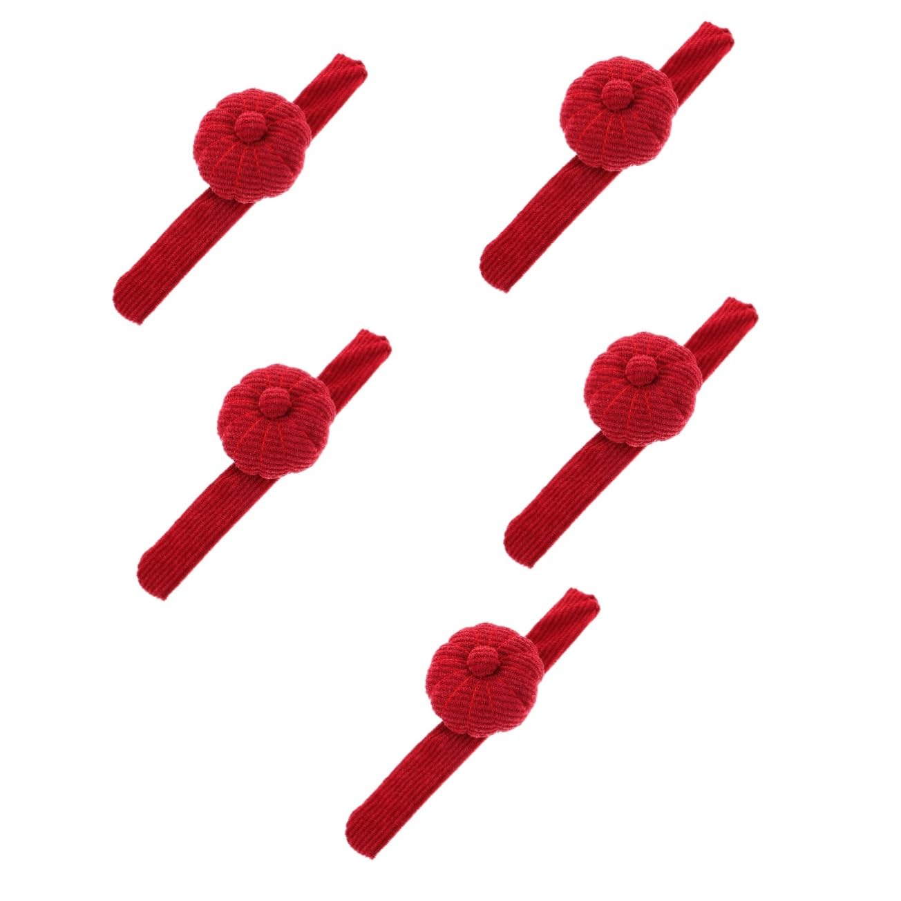 Operitacx 5pezzi Cuscino Per Aghi Indossabile Coste Cuscino Per Spilli Da Cucito Per Progetti Fai Te Pratico e Portatile Per Ricamo e Patchwork