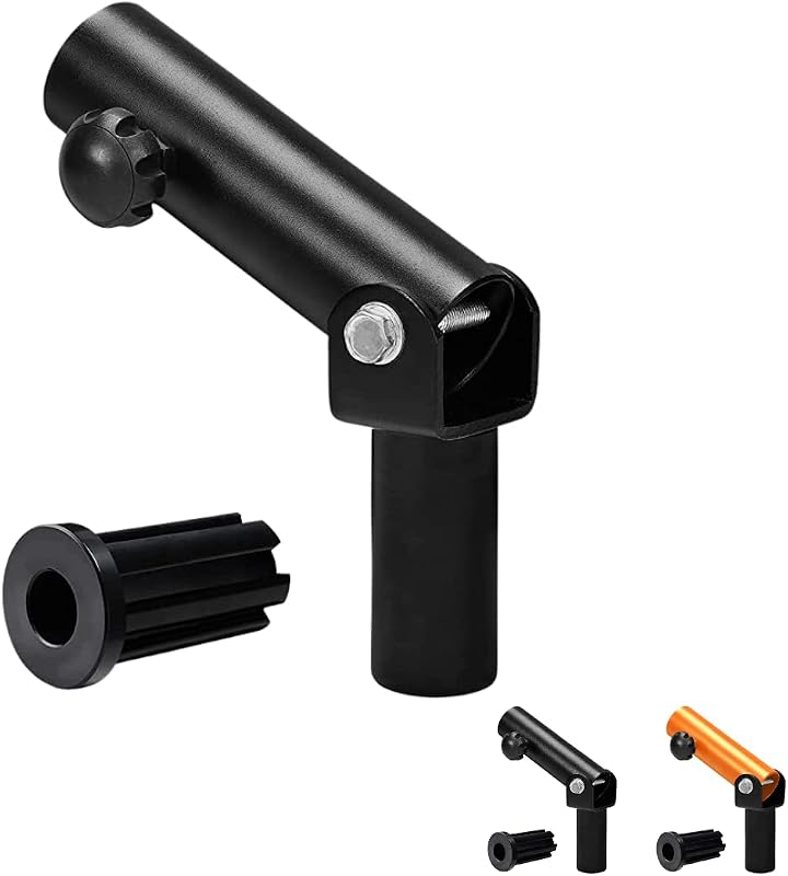 T-Bar Row Plate Post Insert Landmine Attachment – Fit 1" & 2” Olympic Bars – Full 360° Swivel & Easy to Install