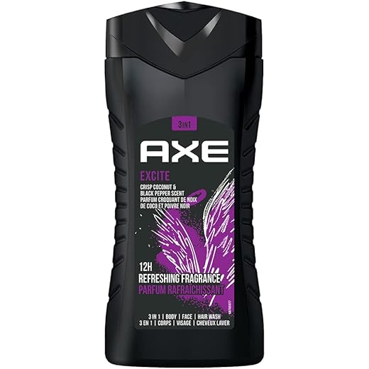 Axe Excite 3-in-1 Wash - Refreshing Coconut - 250ml