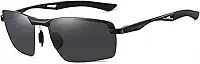 Óculos de sol esportivos masculinos polarizados envolventes óculos de sol modernos óculos de sol retrô sunnies corrida pesca SY6025