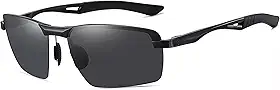 Óculos de sol esportivos masculinos polarizados envolventes óculos de sol modernos óculos de sol retrô sunnies corrida pesca SY6025