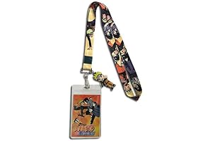 Naruto Wristband Lanyard | Durable Cord with Classic Anime Print