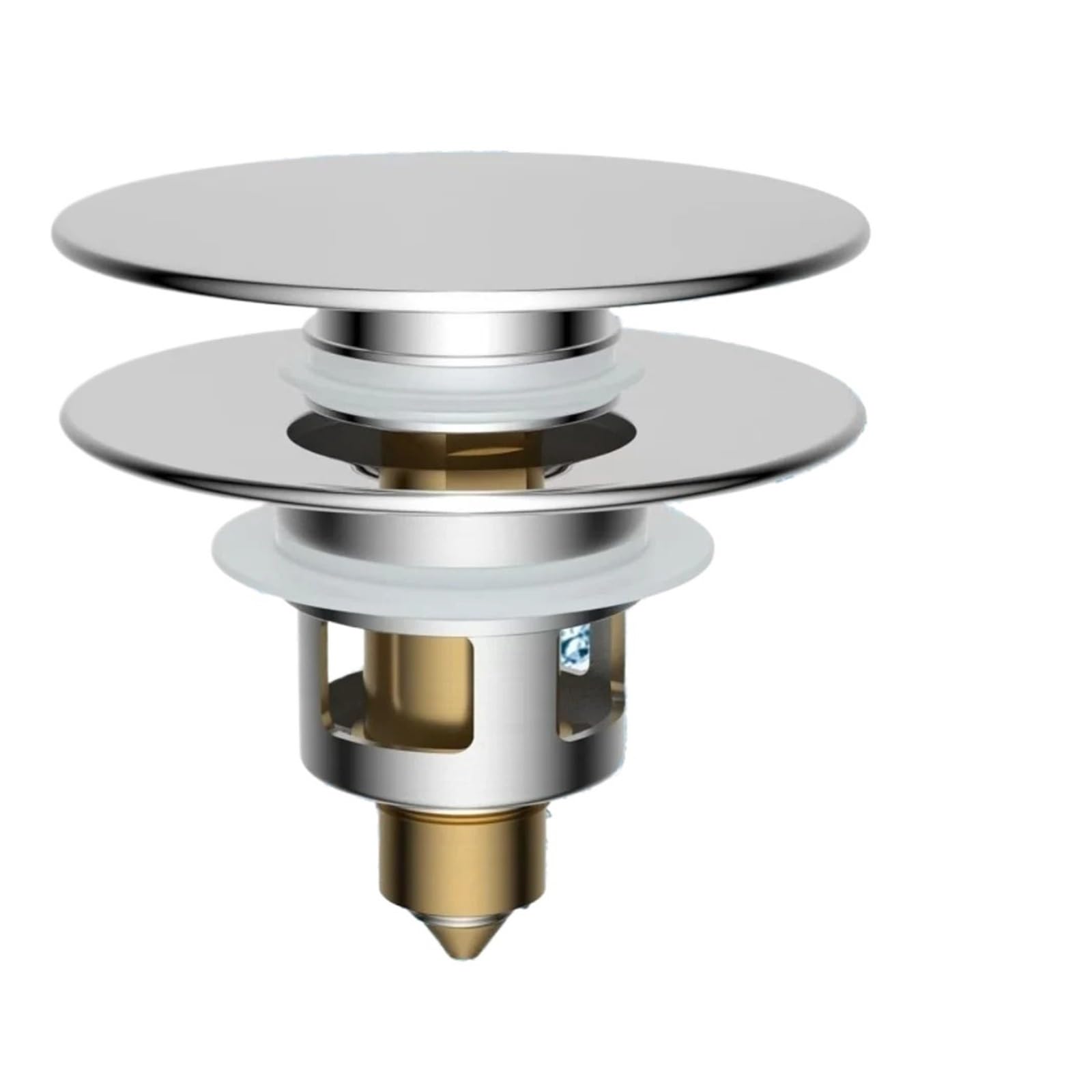 Pop-Up Deodorizing Drain Stopper with Filter