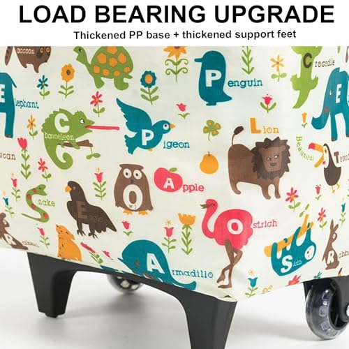 SOUTHJIELING Wasserdichte Einkaufstrolley, praktische Einkaufstasche aus Segeltuch, für den täglichen Gebrauch in verschiedenen Einstellungen – Bild 5