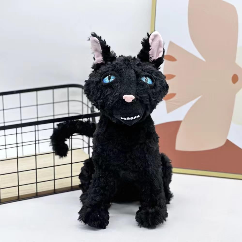 『ワンコイン』黒猫ちゃん♡人形 Amazon.co.jp: Donatorcc コラライン猫 ぬいぐるみ 11.8インチ