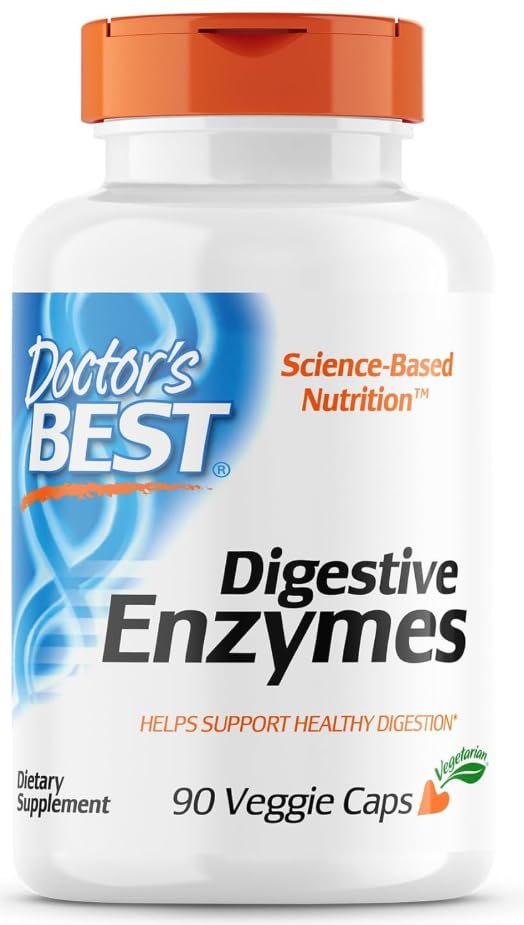 Doctor Best's Science Based Digest Enzimas, vegetarianas, 90 cápsulas vegetarianas