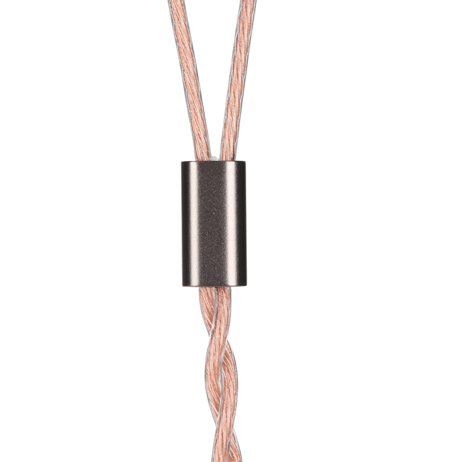 Zunate 36-adriges Versilbertes Kabel, Kopfhörer-Audiokabel mit 3,5-mm-Stereostecker, OFC-Kupfergeflechtdraht, für HD414 HD650 HD600 HD580 HD565