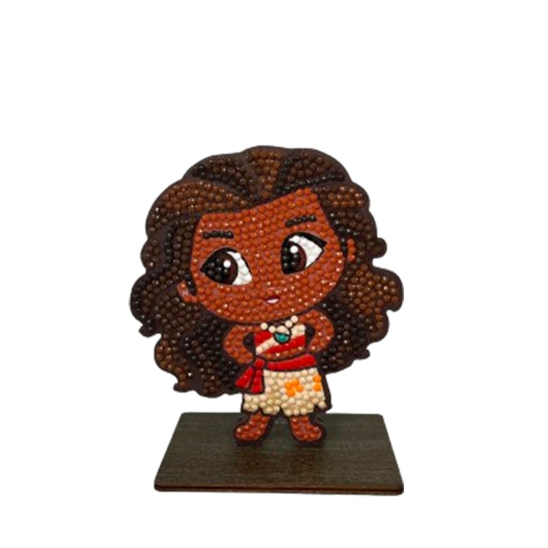 CRYSTAL ART - Diamond Figurine Kit - Creative and Fun Activity - Adults and Children - Glitter Decoration in Assorted Colours - Disney - Moana