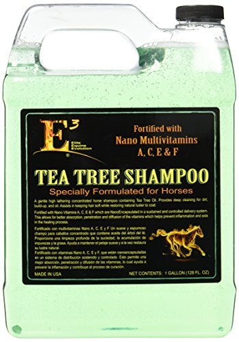 E3 Elite Grooming Products Tea Tree Shampoo for Pets, 1 gal by E3 Elite Grooming Products