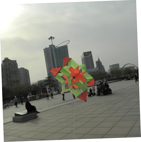 Miniatura 7 de LIFKOME 3 piezas de cometa para niños, cometa de playa con mosca de flor, cometas de playa para niños, parque de playa al aire libre, juguetes de