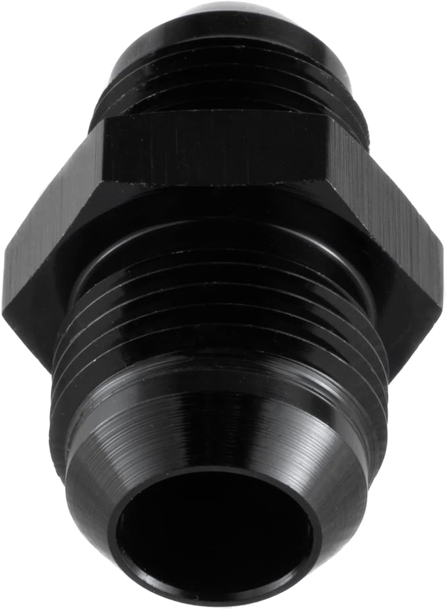 10AN Male to 8AN Male Flare Coupler Straight Fuel Hose Adapter Fitting Aluminum