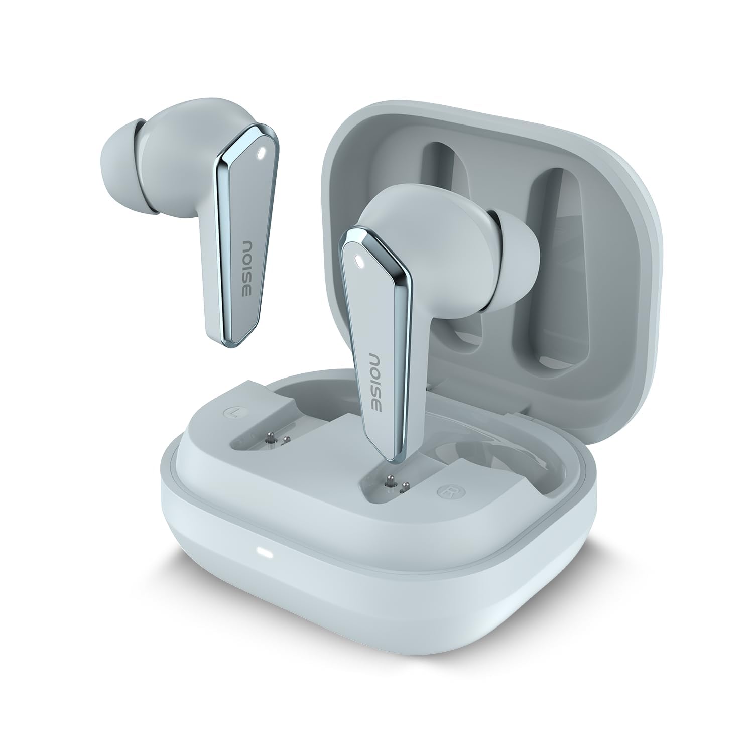Noise Buds N1 Truly Wireless Earbuds with Chrome Finish, 40H of Playtime, Quad Mic with ENC, Ultra Low Latency Gaming, Instacharge(10 Min=120 Min), Bluetooth V5.3(Carbon Black) — Amazon image 9