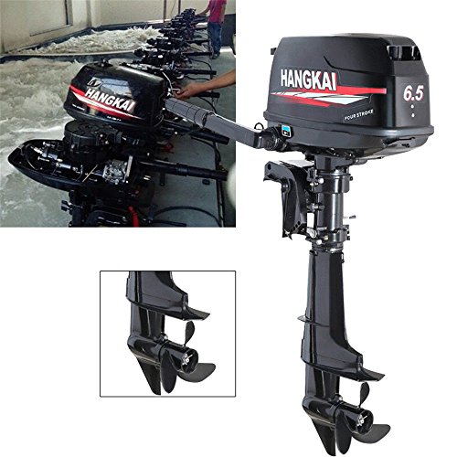 6.5Hp 4 Stroke 123Cc Outboard Motor Fishing Boat Engine Fishing Boat Motor Water Cooling System Durable Cast Aluminum Construction #TOP2