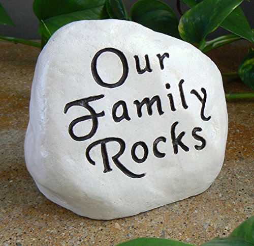 Our Family Rocks - Engraved Stone #TOP6