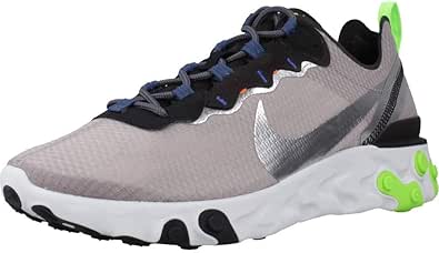 Nike Mens React Element 55 Se Running Shoe, Grey/White/Volt, 11 : Amazon.com.au: Clothing, Shoes