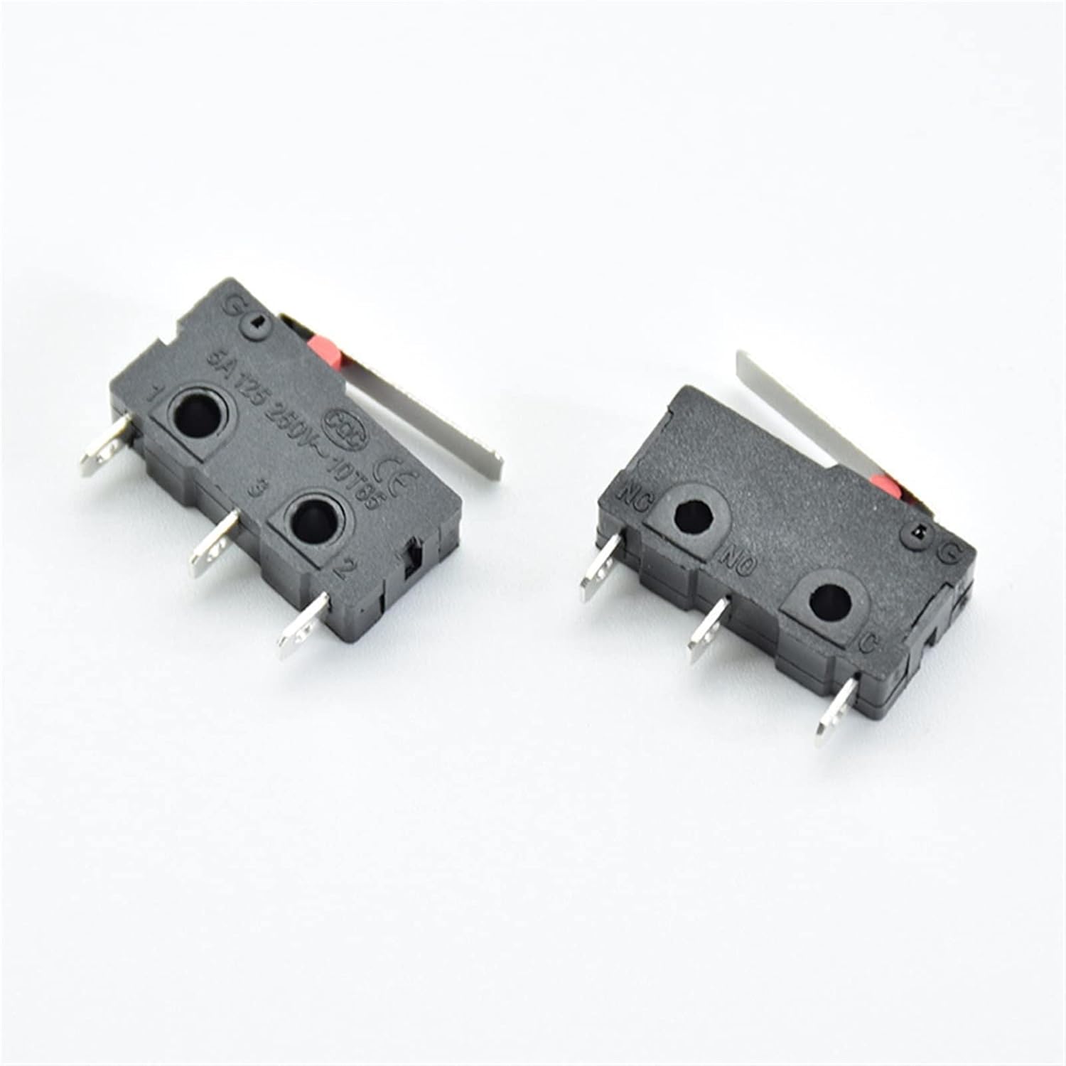 産業用スイッチ 10PCS/LOT Limit Switch, 3 Pin N/ON/C All New 5A 250VAC Mic
