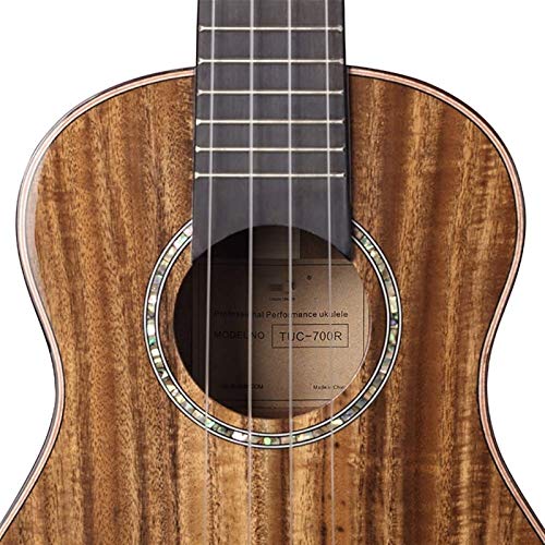Ukuleles Satin Mahogany Concert Ukulele with White Binding Musical Instrument 23 inch Full Veneer Acacia Ukulele Four-String Small Guitar High-End Stringed Instrument Professional - Les Beatles, Paul McCartney, John Lennon, RIngo Starr, George Harrison Ukuleles Satin Mahogany Concert Ukulele with White Binding Musical Instrument 23 inch Full Veneer Acacia Ukulele Four-String Small Guitar High-End Stringed Instrument Professional – Image 4