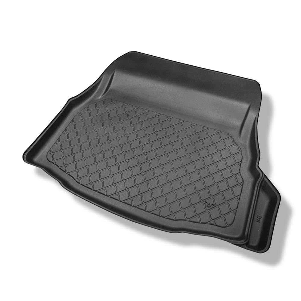 Tappetini Auto E Baule TPE Per Mercedes Classe C W205 Coupé 2016-2020 - Set 5 Pezzi Nero - 2