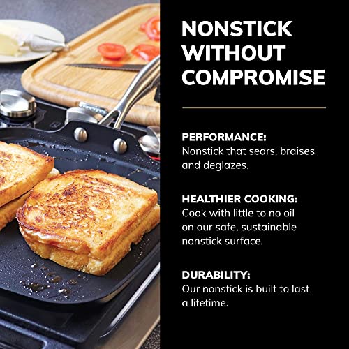SCANPAN-Professional-11-Griddle-Pan-Easy-to-Use-Nonstick-Cookware-Dishwasher-Metal-Utensil-Oven-Safe-Made-in-Denmark SCANPAN Professional 11 Griddle Pan Easy to Use Nonstick Cookware Dishwasher Metal Utensil Oven Safe Made in Denmark
