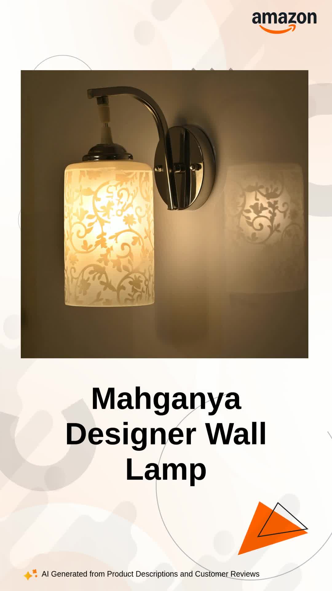 Mahganya Industries Designer Home Decorative Modern Glass Wall