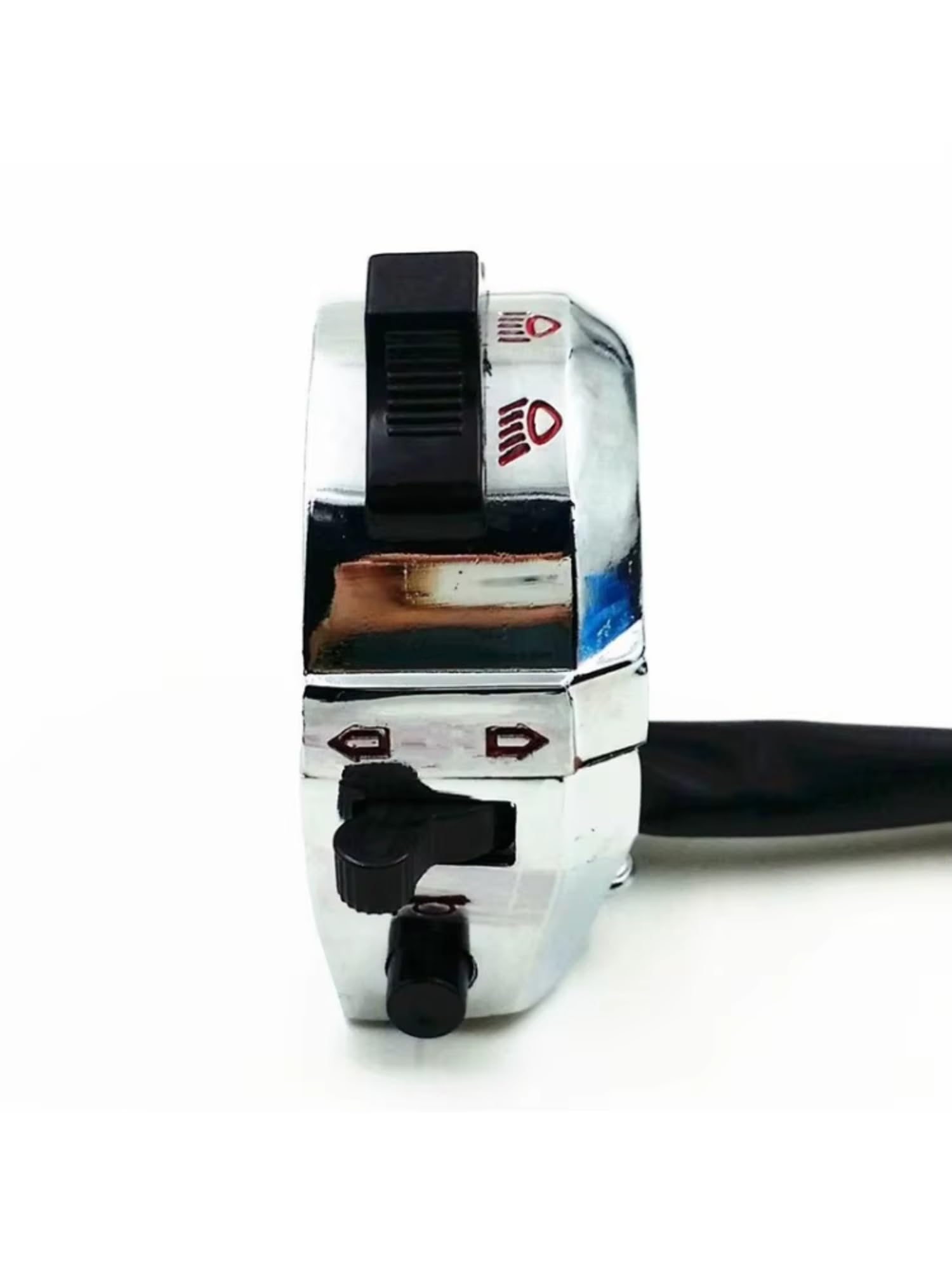 Controllo Manubrio Moto 7/8 "22MM Per Interruttore Clacson Indicatore Di Direzione Universale Interruttore per manubrio
