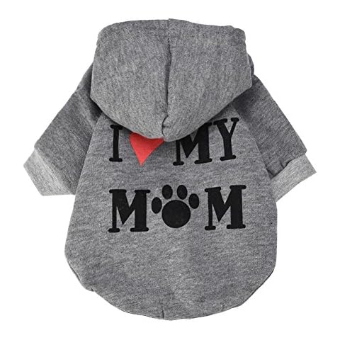 SUCES Kleine Haustier-Hundekleidung Mode Kostüm Puppy Baumwollmischung T-Shirt Bekleidung Hundekleidung Weiche Warme Haustier Hundewelpen Kleidung Kleines Welpen Kostüm Kleid Cover