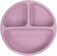 Prato de Silicone com Ventosa para Bebê Antiderrapante Seguro Livre de BPA Introdução Alimentar | Pippo