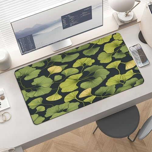 Ginkgo Biloba Desk Mat Fashion Large Mouse Pad miniatura 6