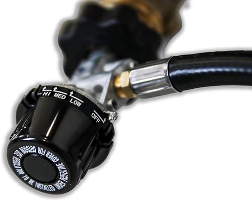 Miniatura 8 de Avenger FBDTP360 - Calentador de exterior para uso con tanques de gas propano para camping, patios y más, quemador de 360 grados, 42,000 BTU,