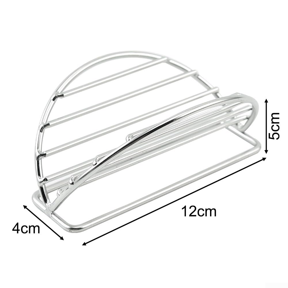 Supporto Per Tacos In Acciaio Inox - Vassoio Per Tacos, Burritos E Panini, Resistente Al Calore - Foto 4